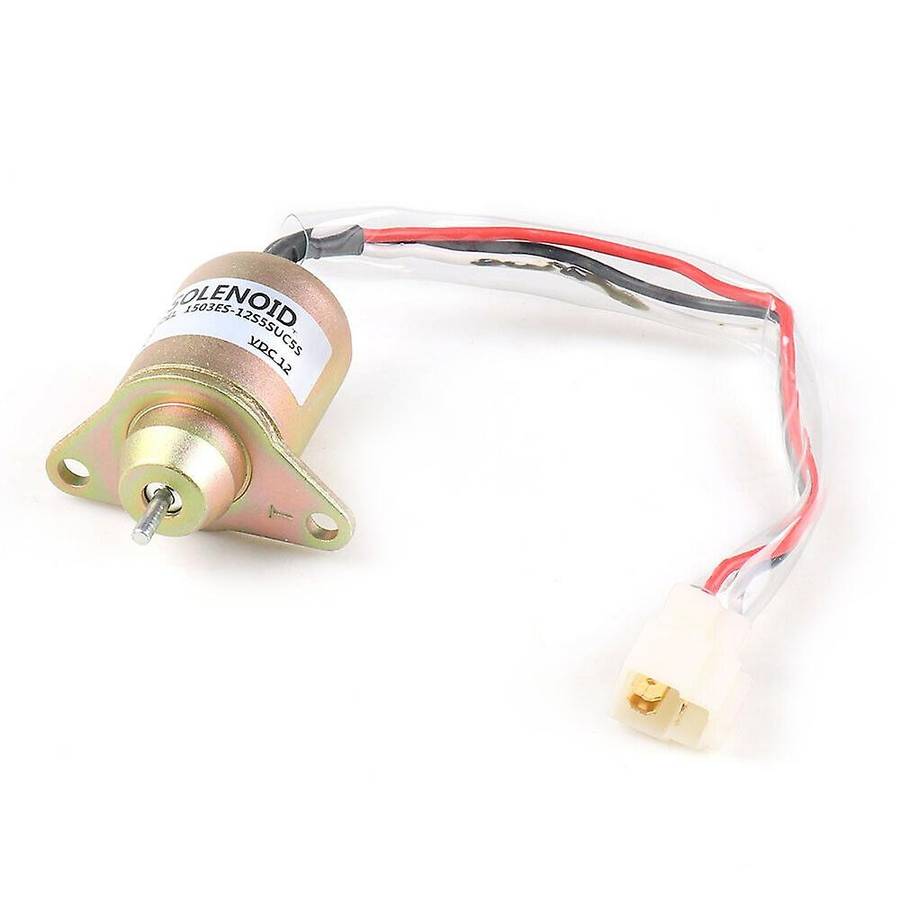 12v Engine Fuel Shut Off Solenoid Valve Shutdown for Yanmar 119653-77950