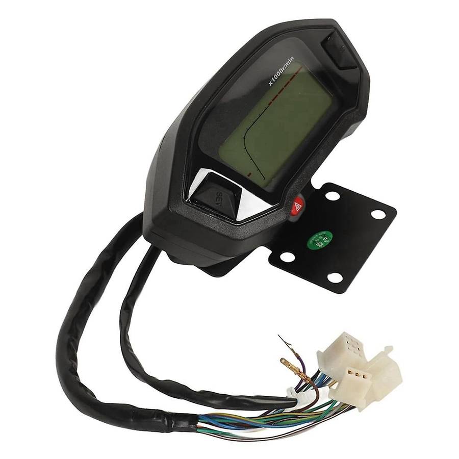 12V Motorcycle Speedometer Tachometer Odometer for 110cc 125cc 150cc 200cc 250cc Dirt Bike ATV Go K