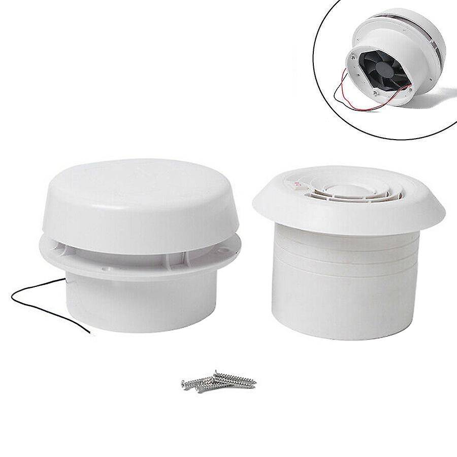 12V Round Air Vent Rv Exhaust Fan for Rv Caravan Business Cars Yacht Roof Fan Rv Accessories