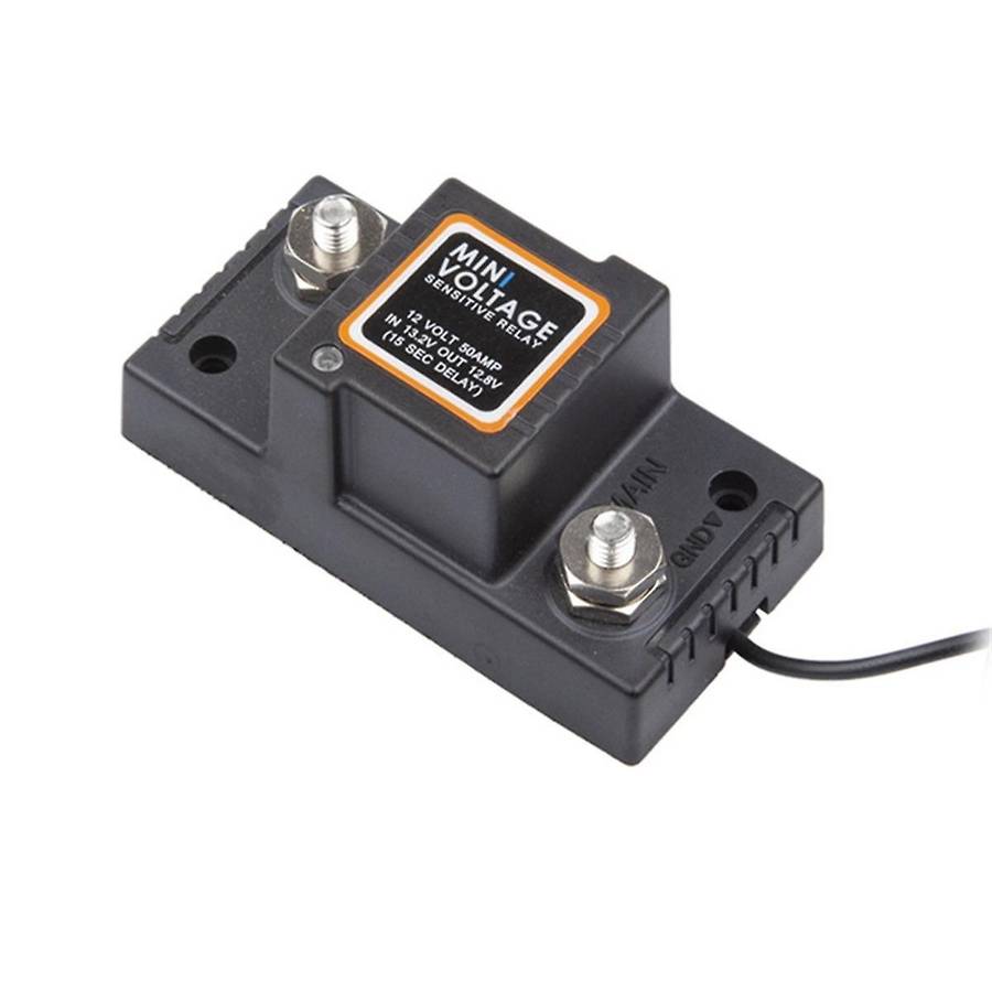 12V VSR Voltage Sensitive Relay Car Intelligent Dual Battery Controller Isolator Car Battery Relay f