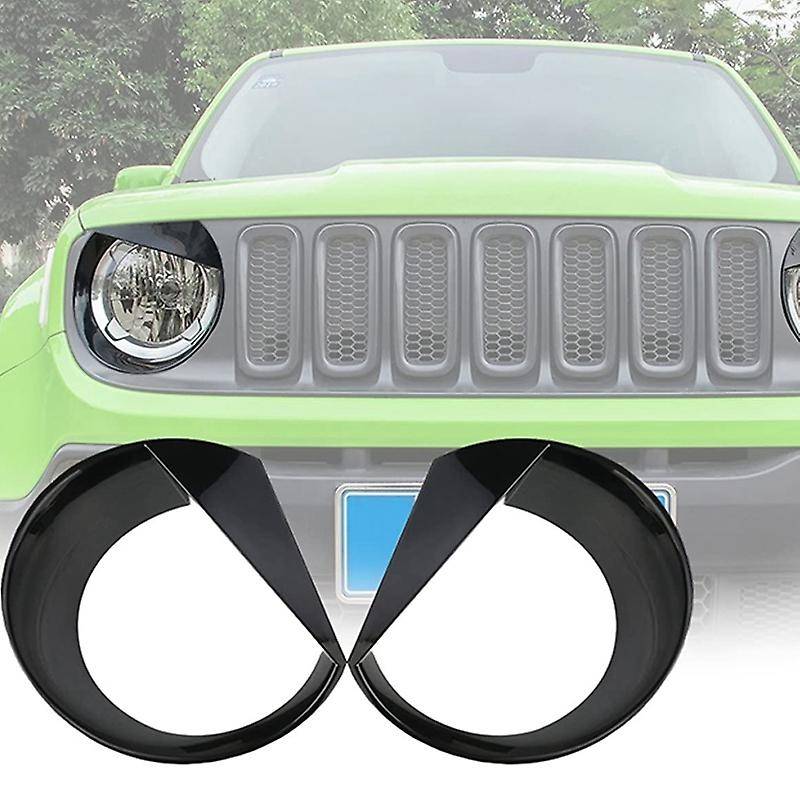 14PCS Fuel Filler Cap, Front Mesh Grilles, Headlight and Taillight Covers for 2015 2016 2017 2018