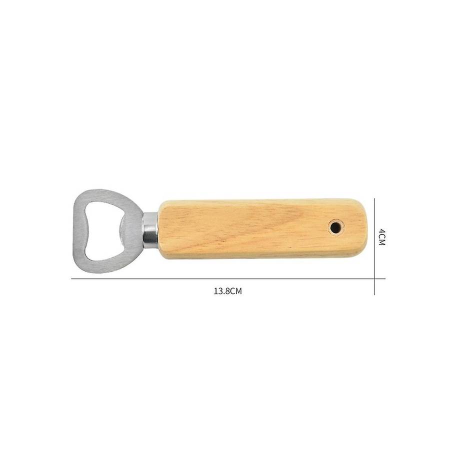 15pcs Wooden Bottle Opener, Bottle Opener, Beer Bottle Opener, Father's Day, Birthday Gift for Men