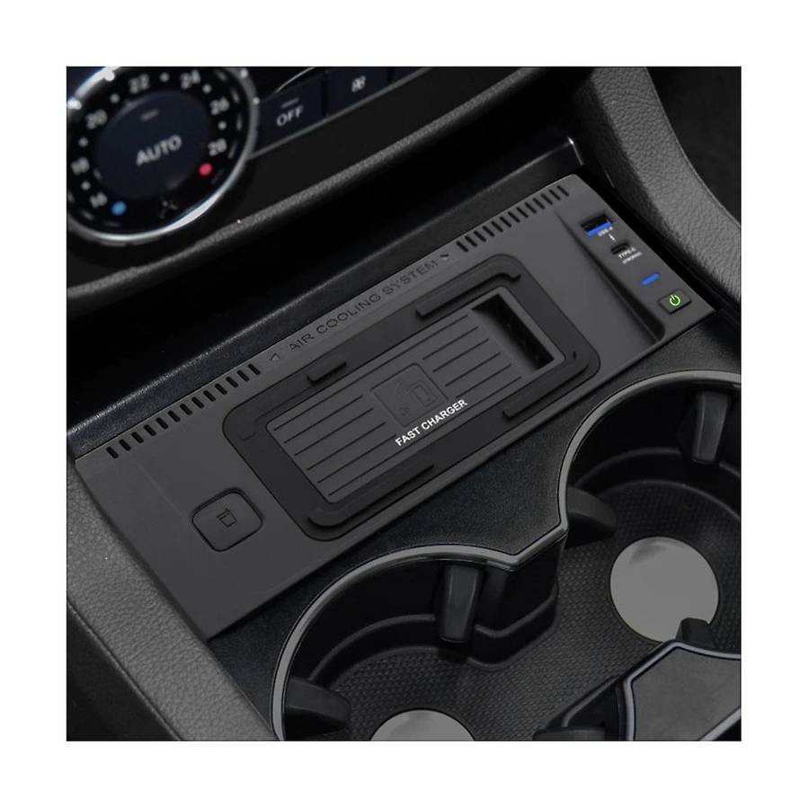 15w Car Wireless Charger Fast Phone Charger Charging Pad Holder for W166 C292 X166 Gls Ml