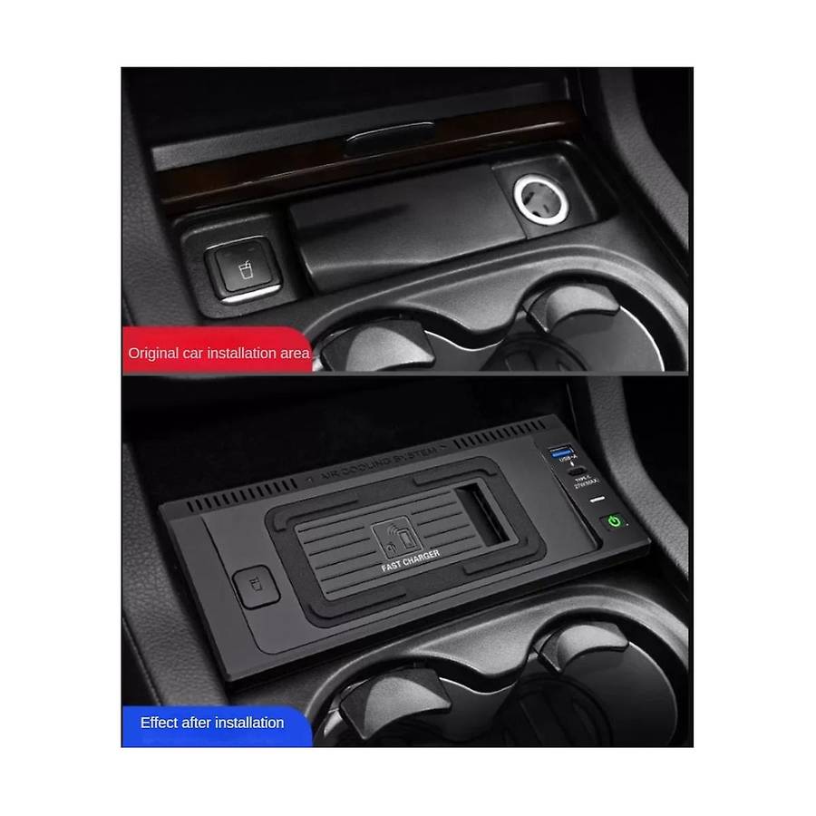 15w Car Wireless Charger Fast Phone Charger Charging Pad Holder for W166 C292 X166 Gls Ml