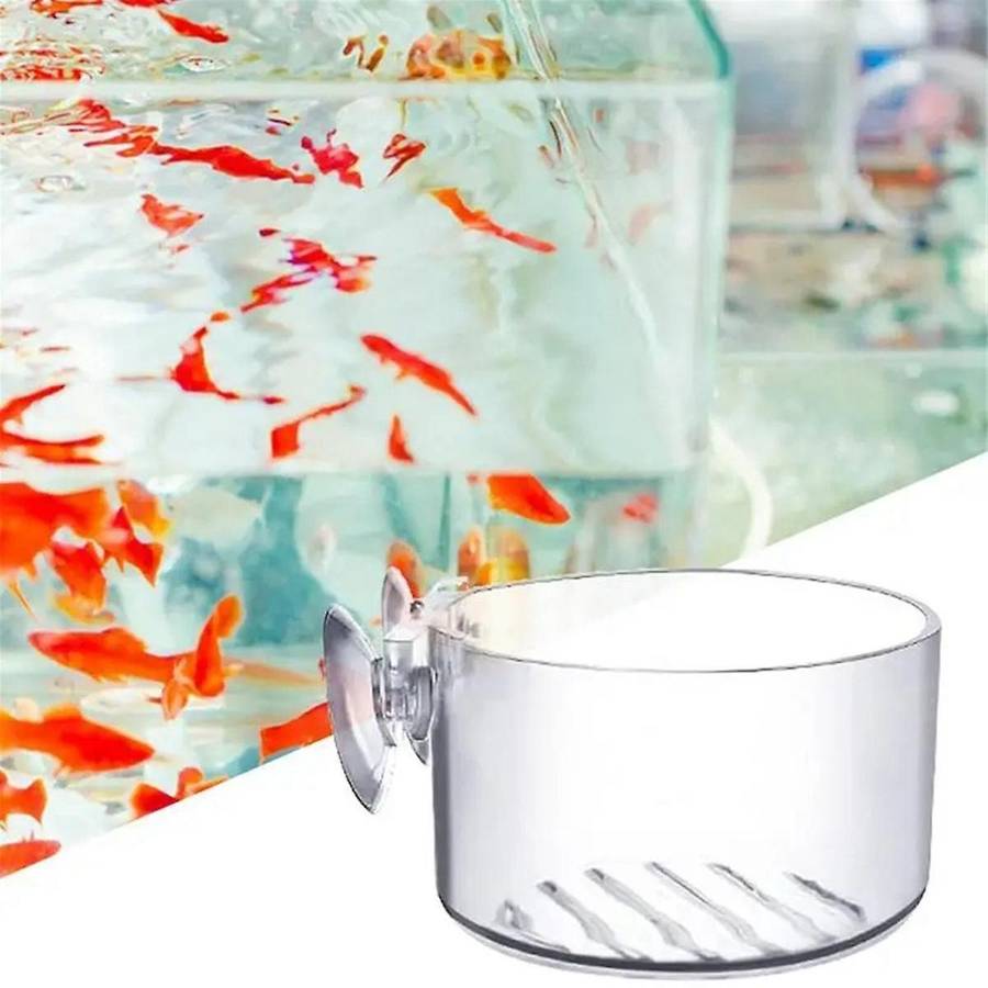 16pcs Aquatic Plant Cups, Transparent Acrylic Aquatic Plant Pot with Suction, Aquarium Decoration 2