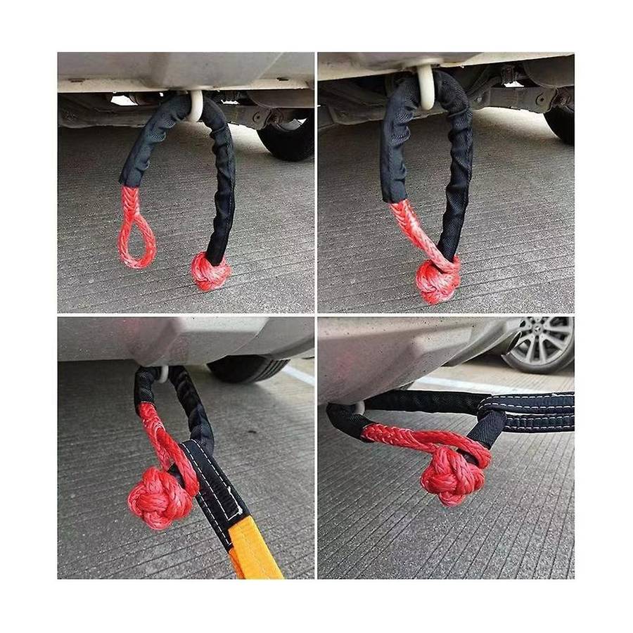 17-ton Knot Rope Soft Shackle Single Winch Rope Trailer Rope Trailer Hitch Off-road Vehicle Accesso
