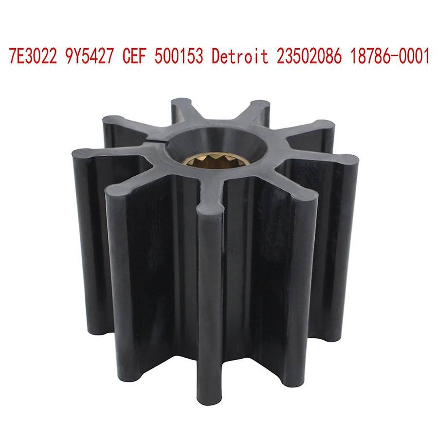 18786-0001 Impeller for Marine Engine Water Pump for 7E3022 9Y5427 CEF 500153 Detroit 23502086