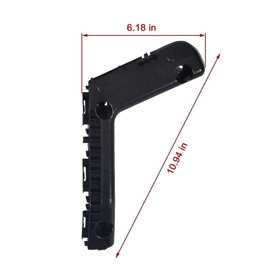 1pair Car Bumper Cover Support for 1.8l 2014-2016 Front Bumper Bracket 52115-02240 52116-02240