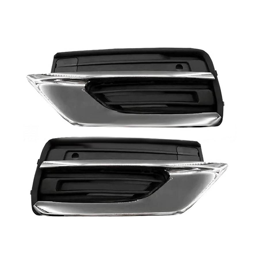 1pair Car Front Lower Bumper Grilles Trim Chrome Cover 31663515 31663514 for Xc90 2019-2022 31663539