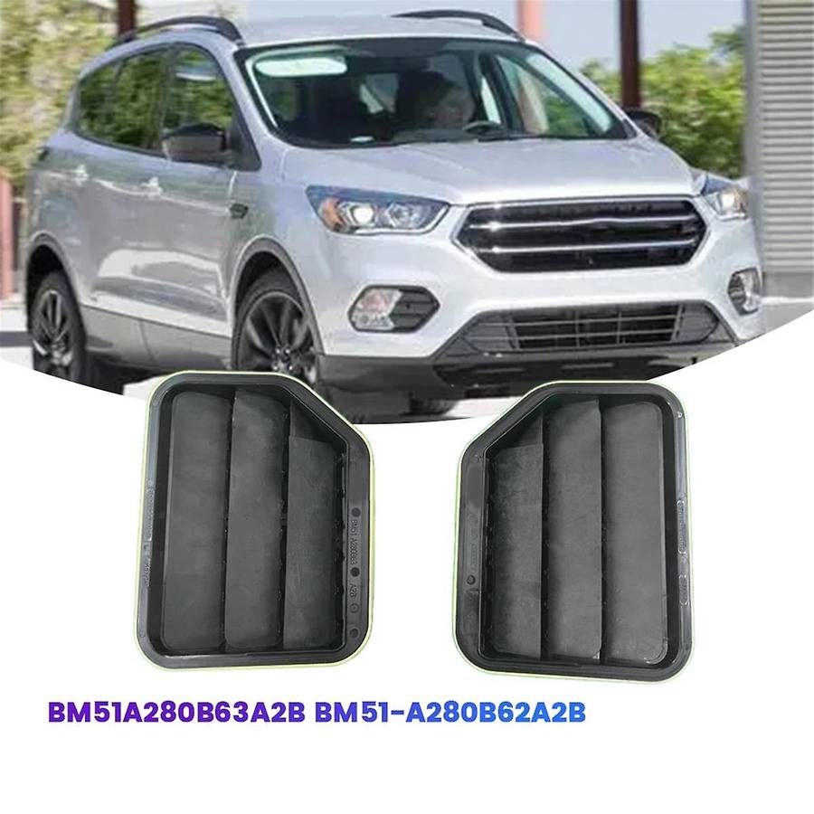 1Pair Car Rear Air Inlet Vent Grille BM51A280B63A2B BM51-A280B62A2B for Escort Focus 2012-2021 Air O