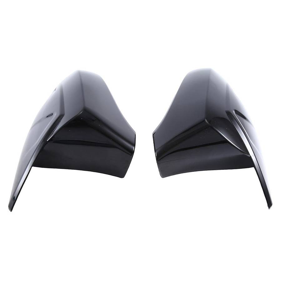 1pair Car Snap Clip Gloss Black Cow Horn Rear View Mirror Housing Reversing Mirror Housing(lh+rh) fo