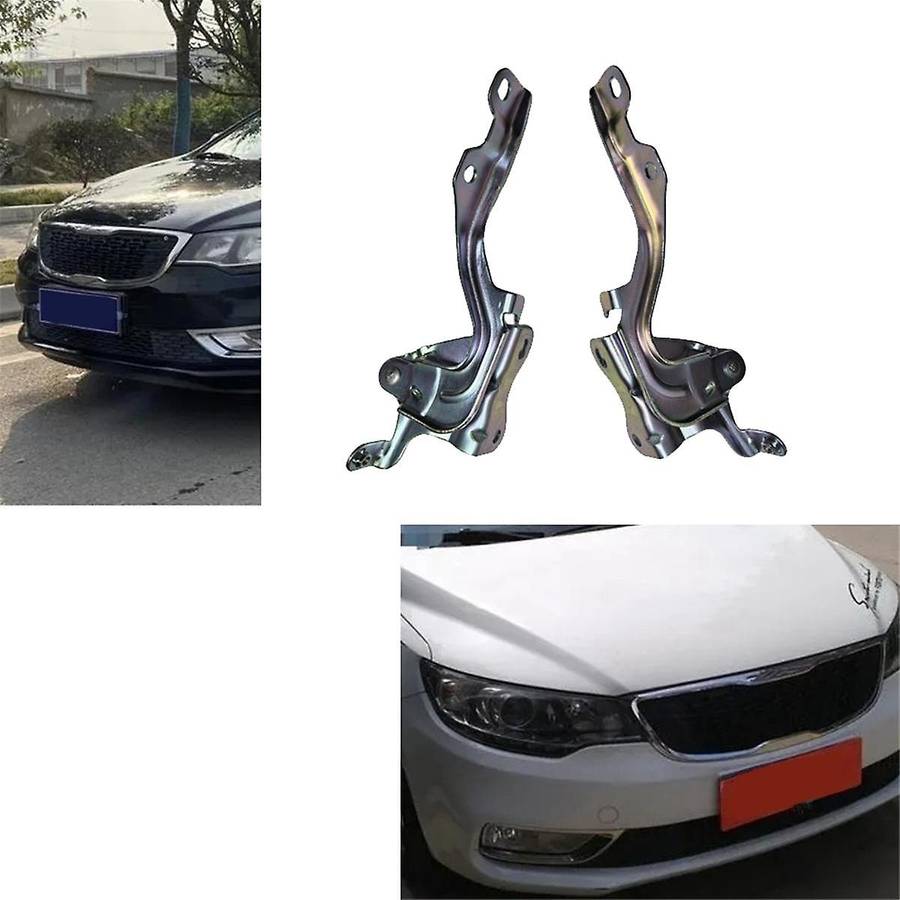 1Pair Driver & Passenger Side Hood Hinge Cover 79110-1X000 79120-1X000 for Forte 2009-2017 Engine Bo