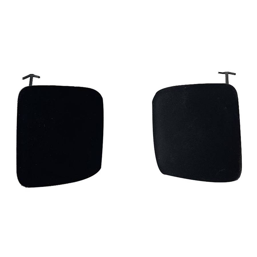 1Pair Front Bumper Hole Cover Trim 52128-21901 52127-21902 Set for 2011-2013 TC Car Towing Hook Eyel