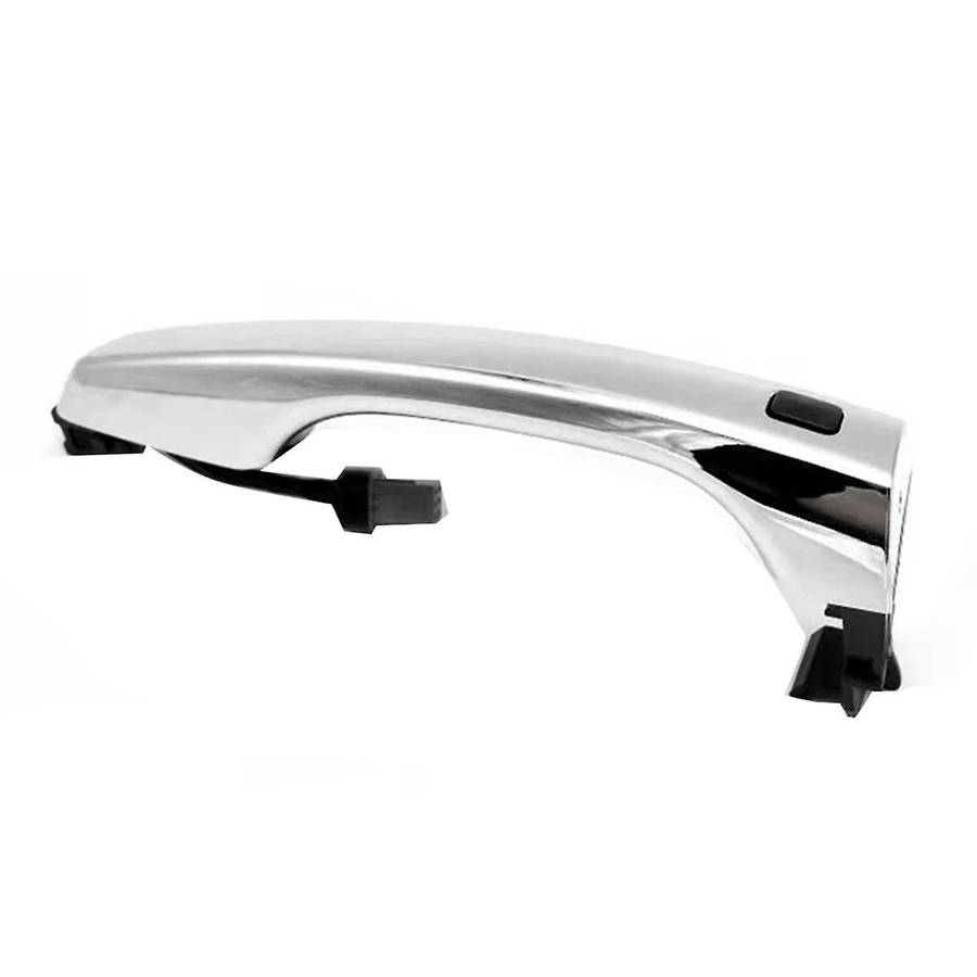 1Pair Front Door Inductive Chrome Handle Have Button 82651-C5710 82661-C5710 for 2015-2018 Outer Pul