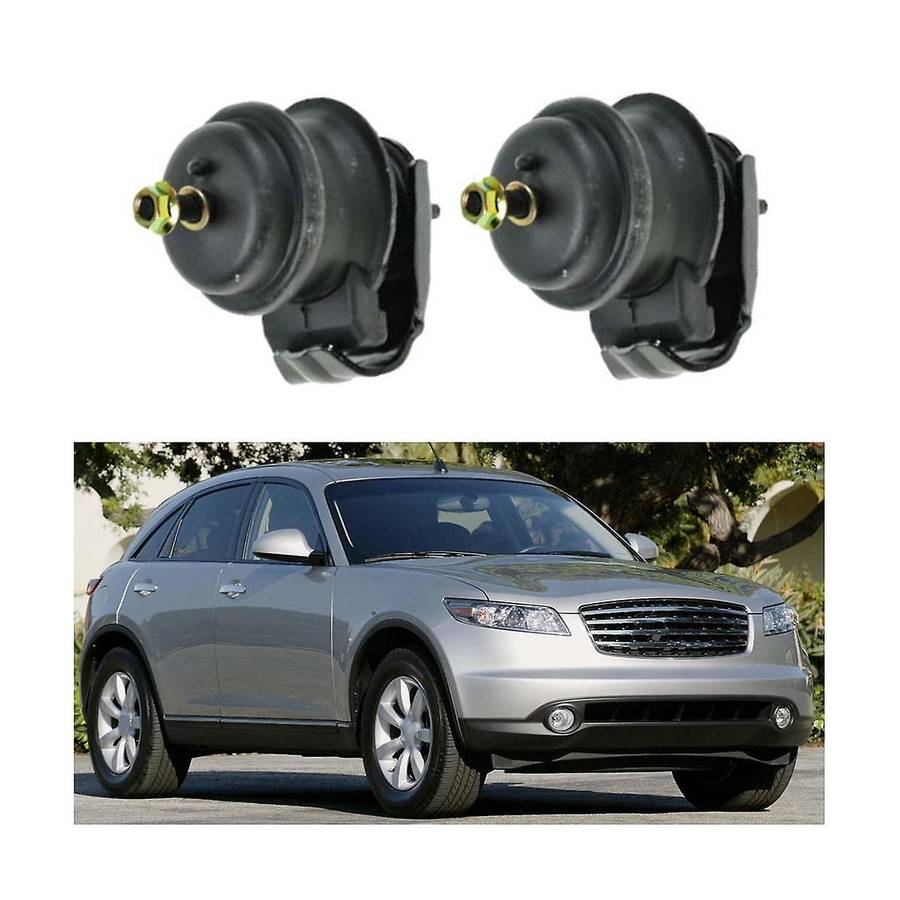 1Pair Front Motor Engine Mounts Kit for FX35 G35 350Z
