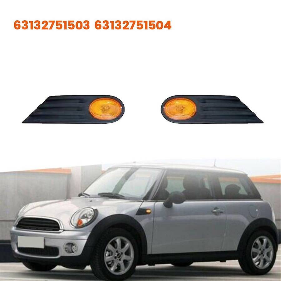 1Pair Indicator Light 63132751503/63132751504 for MINI R55 R56 R57 R58 R59 07-13 Side Marker Signal