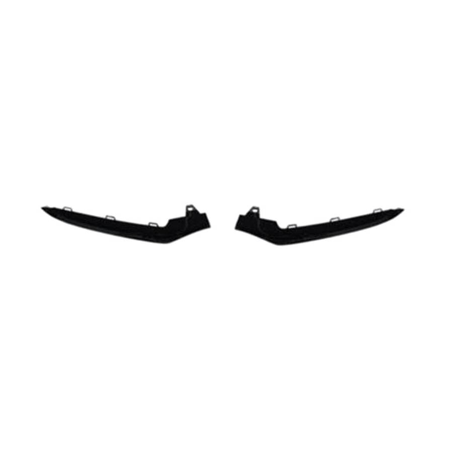 1Pair Left+Right Front Low Bumper Cover for W212 E- E350 2014-2016 Black 2128852774 2128852874