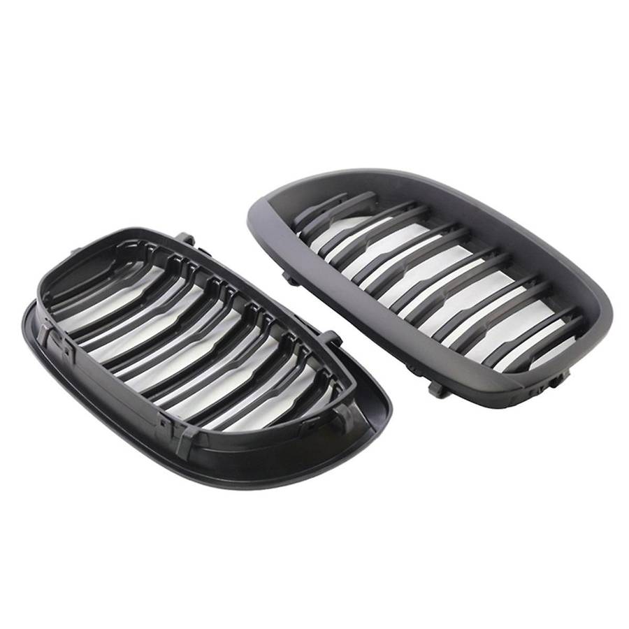 1pair Of Car Center Grilles Front Kidney Grill 51137064317 for 3 Series E46 2-door 03-06 Modificati