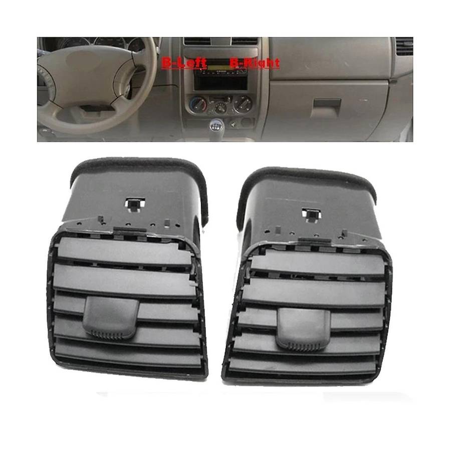 1pair Outlet Air Conditioner Dashboard Panel for 3/5 2010-2013 A/c Vent Nozzle Plate