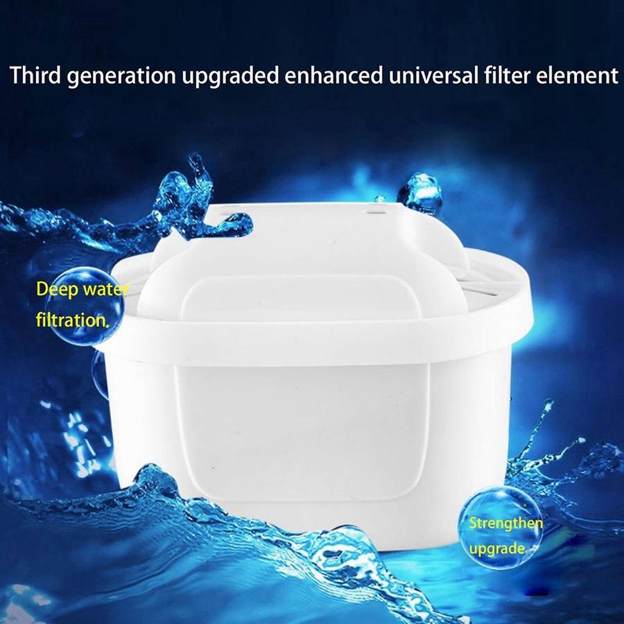 1Pcs (NOT for Waterdrop's Jugs) Compatible for All Maxtra+ Jug, Kettle Universal Filter Cartridge