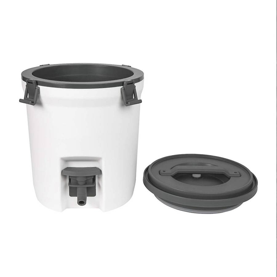 2 Gallon Fast Flow Water Jug, Ice Water Dispenser, Insulated Beverage Cooler with Easy Pour Spigot a