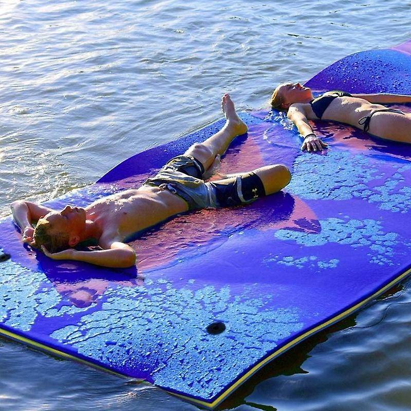 2 Layer Anti-Tear Water Blanket XPE Foam Floating Pad Softest Durable for Water Entertainment Swimmi