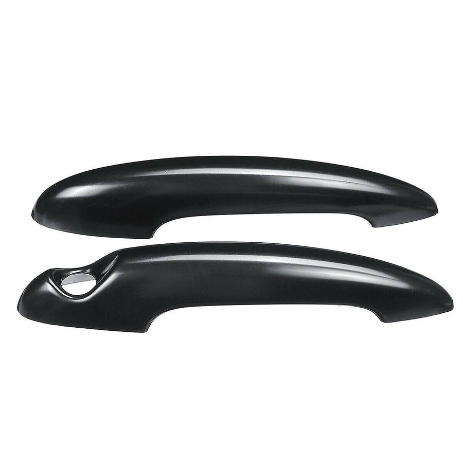 2 Pcs ABS Black Door Handle Cover Compatible MINI Cooper S R50 R53 R56