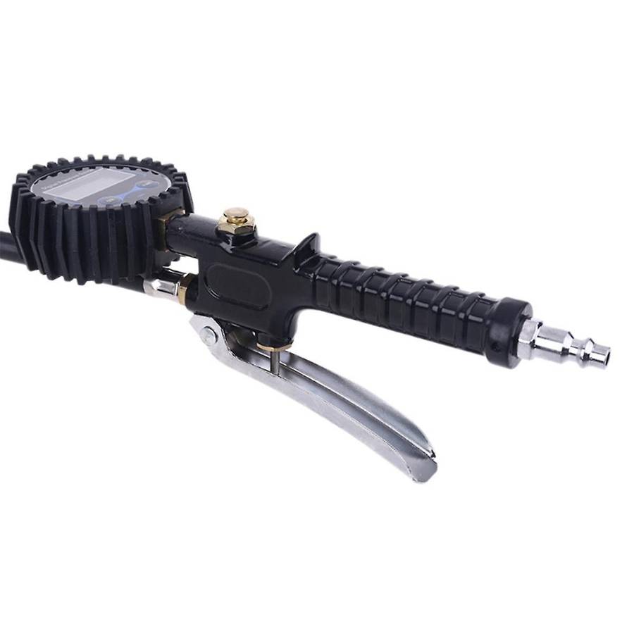 200PSI Digital Tire Tyre Inflator Pressure Gauge Tester LCD Air Compressor Vehicle Tester Monitoring