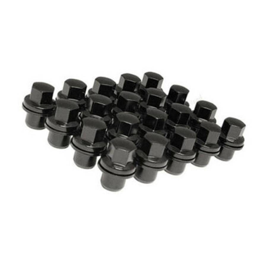 20X Black Lug Nuts M14X1.5 Fit for Sport LR3 LR4 LR2 Wheels