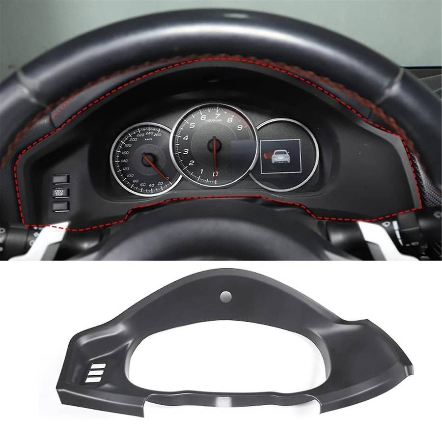 Dash Board Instrument Panel Trim Cover Black for 86 Brz 2012-2020 Car Interior Accessories Lhd