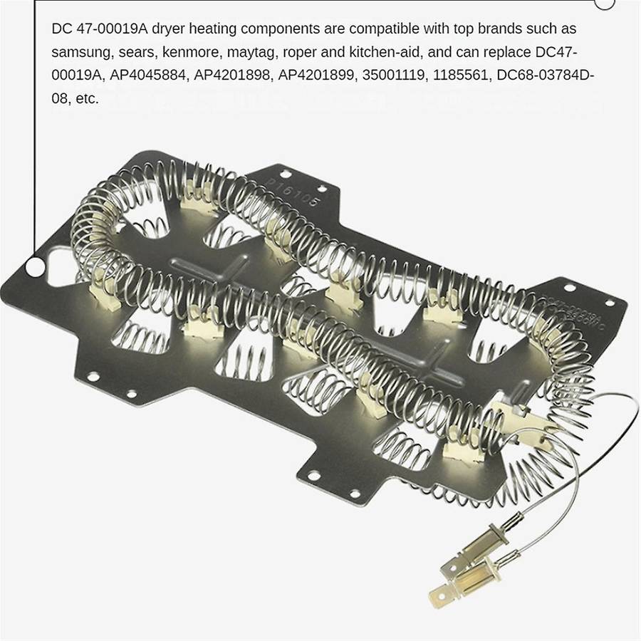 DC47-00019A Dryer Heating Elements Kit for LG, , Dryers DC96-00887A+DC47-00016A+DC47-00018A