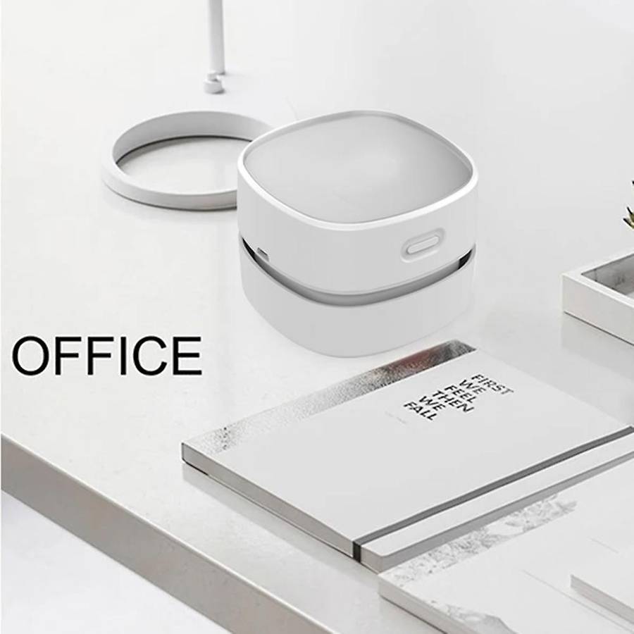 Desktop Vacuum Cleaner Mini Vacuum Cleaner AA Batteries High Suction Durable for Desktop Drawer Coun