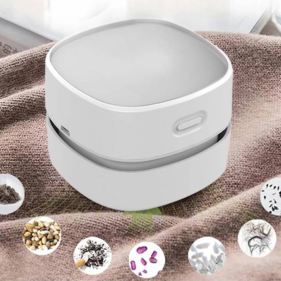 Desktop Vacuum Cleaner Mini Vacuum Cleaner AA Batteries High Suction Durable for Desktop Drawer Coun