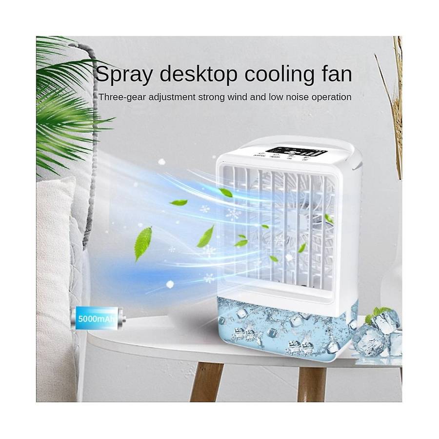 Desktop Water-cooled Fan Usb Air-conditioning Fan Portable Air Cooler Refrigeration Small Spray Mut