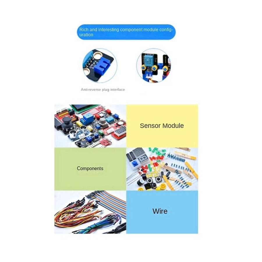 Development Board Learning Kit Python Graphical Programming DIY Electronic Kit Hands-on Electronic T