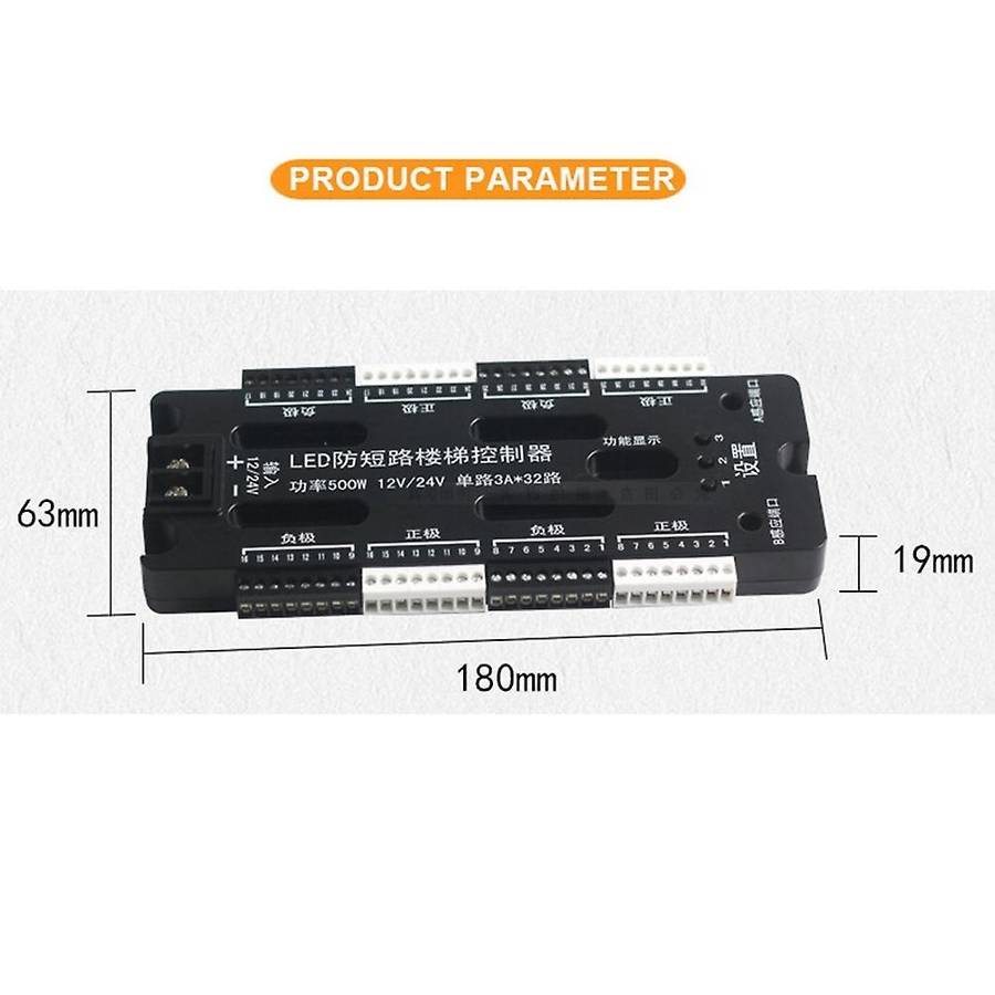 Dimmable Flexible Smd 2835 Light Pir Motion Sensor Steps Stair Dimming Wireless Staircase Controller