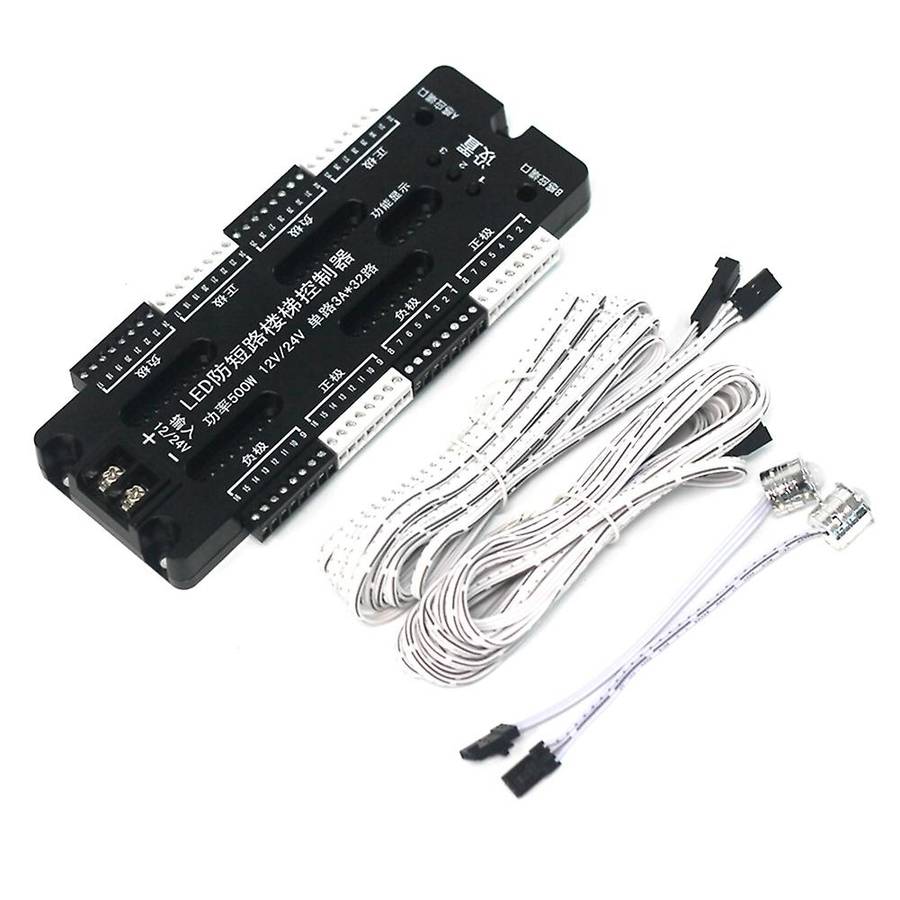 Dimmable Flexible Smd 2835 Light Pir Motion Sensor Steps Stair Dimming Wireless Staircase Controller