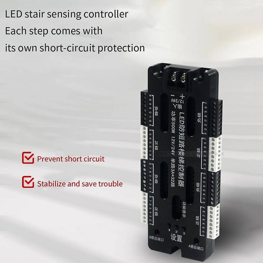 Dimmable Flexible Smd 2835 Light Pir Motion Sensor Steps Stair Dimming Wireless Staircase Controller