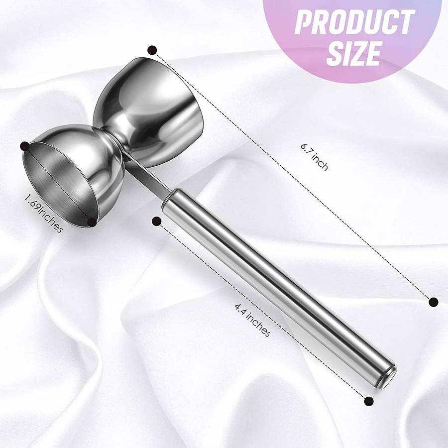 Double Cocktail Jigger,Double Jigger Cocktail Measuring Cup with Handle for Bar Home Measuring Tool
