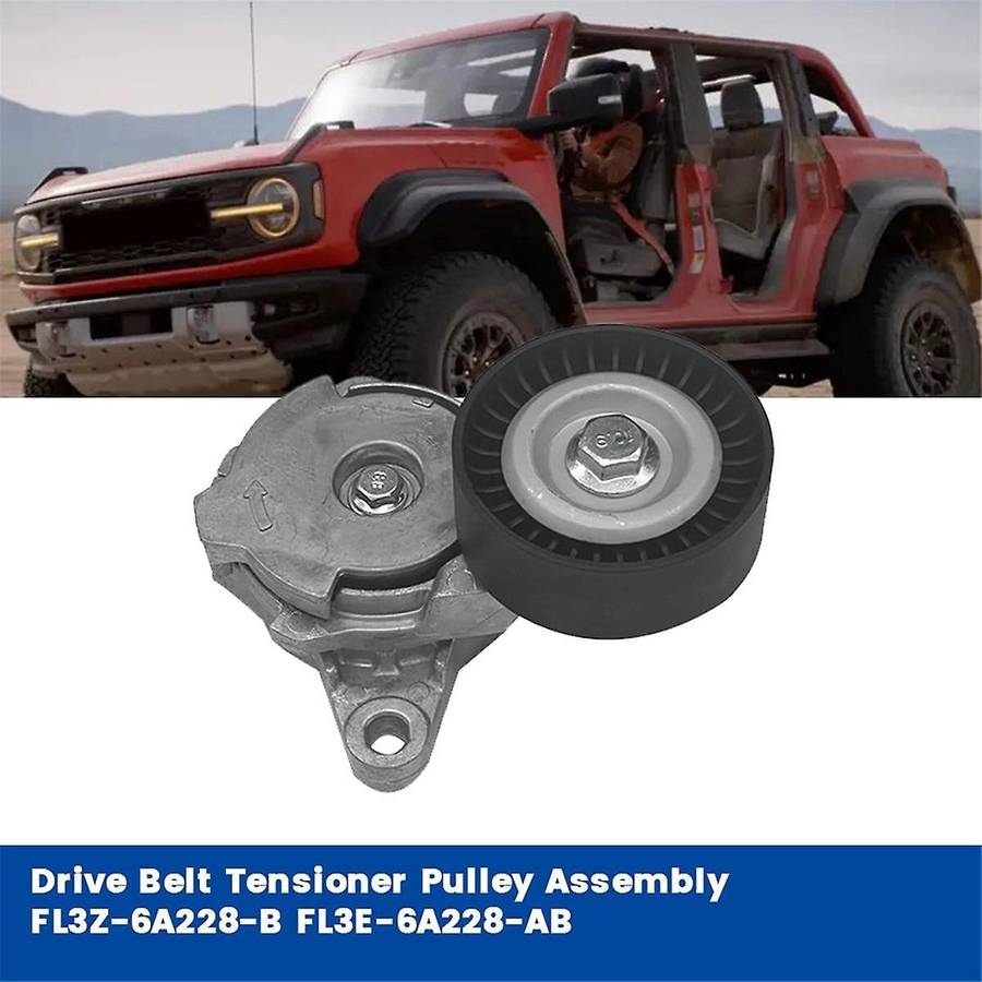 Drive Belt Tensioner Pulley Assembly FL3Z-6A228-B FL3E-6A228-AB for 21-23 2015-2023 FL3E6A228B