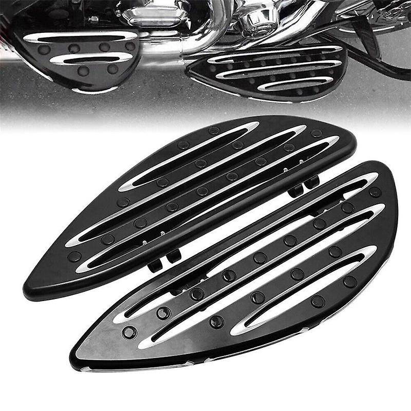 Driver Stretched Floorboards Foot Boards for Touring Softail Dyna