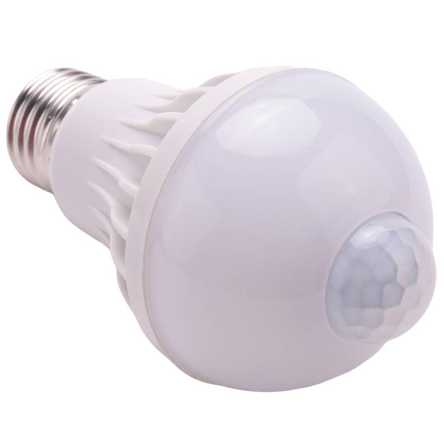 E27 Led Bulb Light PIR Motion Sensor Lamp Globe Bulb Light Lamp, 5W