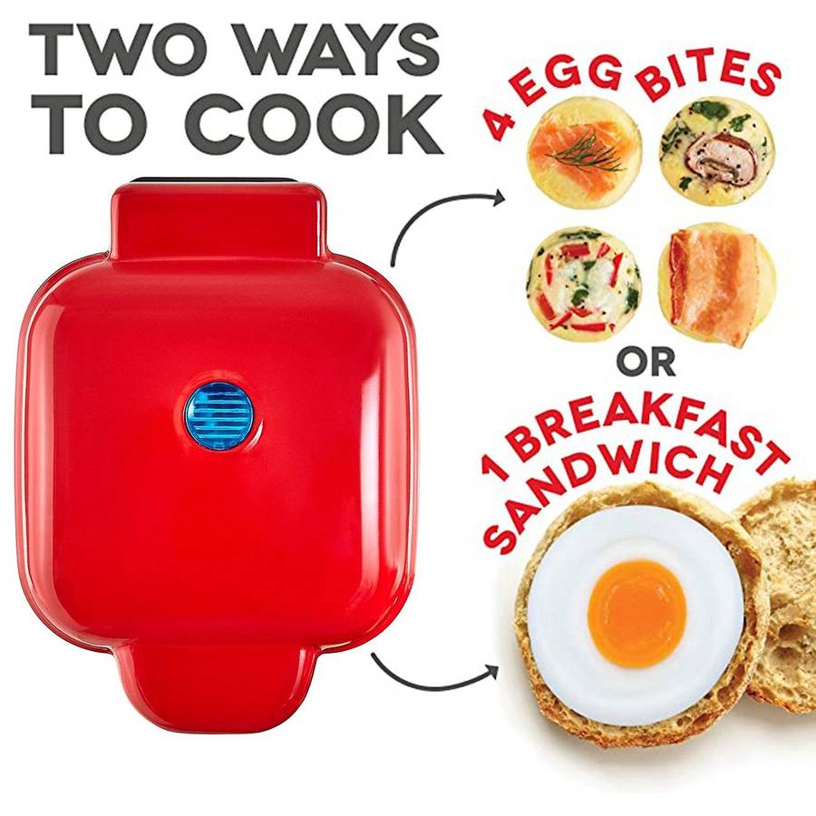 Egg Bite Machine with Mold and Electric Cake File, Suitable for Breakfast Sandwiches and Healthy Sna