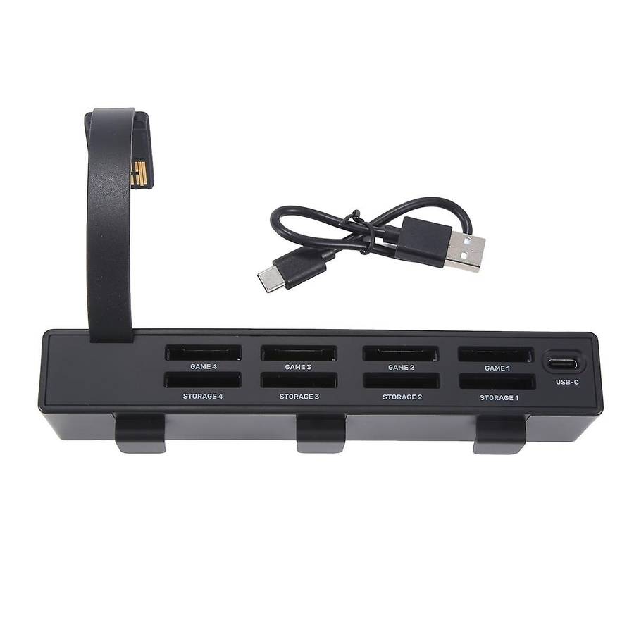 Eight in One Docking Station for Switch Console - Multifunction Cassette Port Replica
