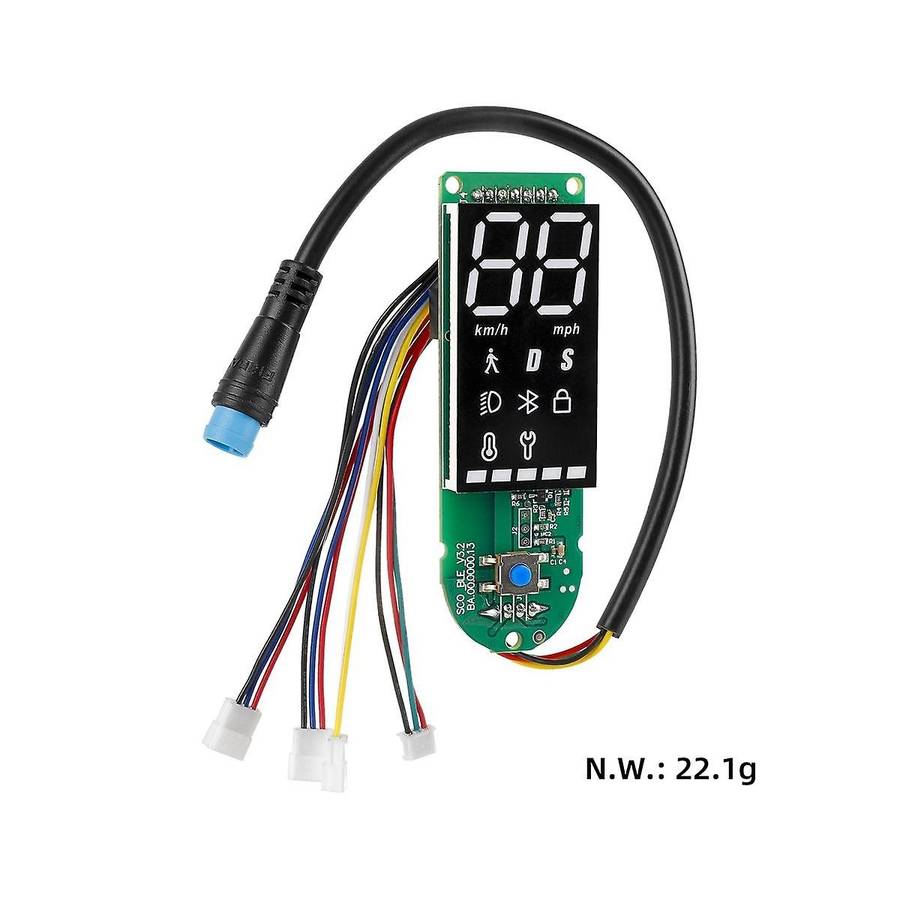 Electric Main Board Led Display Dashboard for 1s Electric Scooter Parts