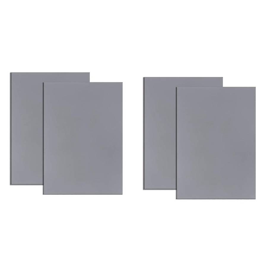 Engraving Soft Rubber Mats for Laser Engraving Machine, 4pcs A4 Size for Laser Cutter Make Rubber St