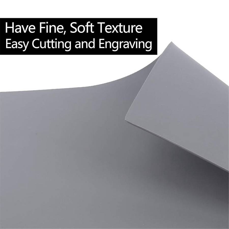 Engraving Soft Rubber Mats for Laser Engraving Machine, 4pcs A4 Size for Laser Cutter Make Rubber St