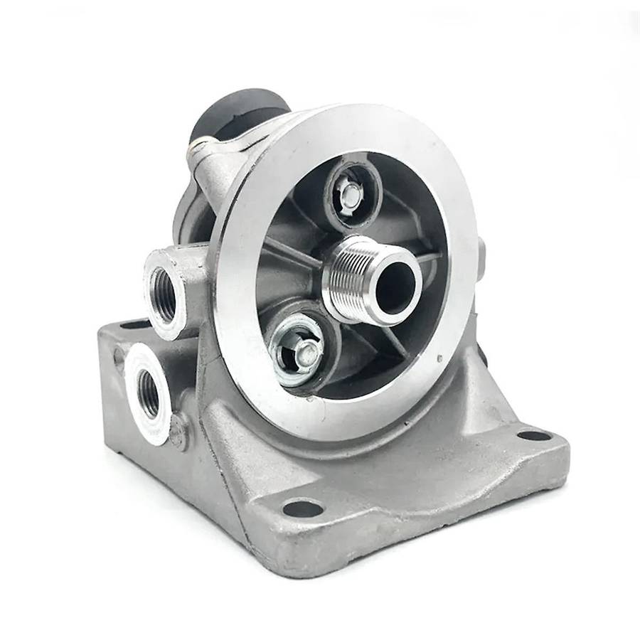 Excavator Parts Hand Priming Pump Fuel Filter Mounting Base for Doosan Dx150-9c Dx200 Dx215-9c Dx260