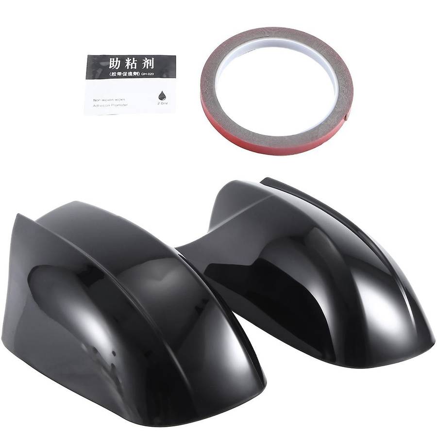 Fits for 2011-2023 Charger M Style Glossy Black Rear View Side Mirror Cover Cap