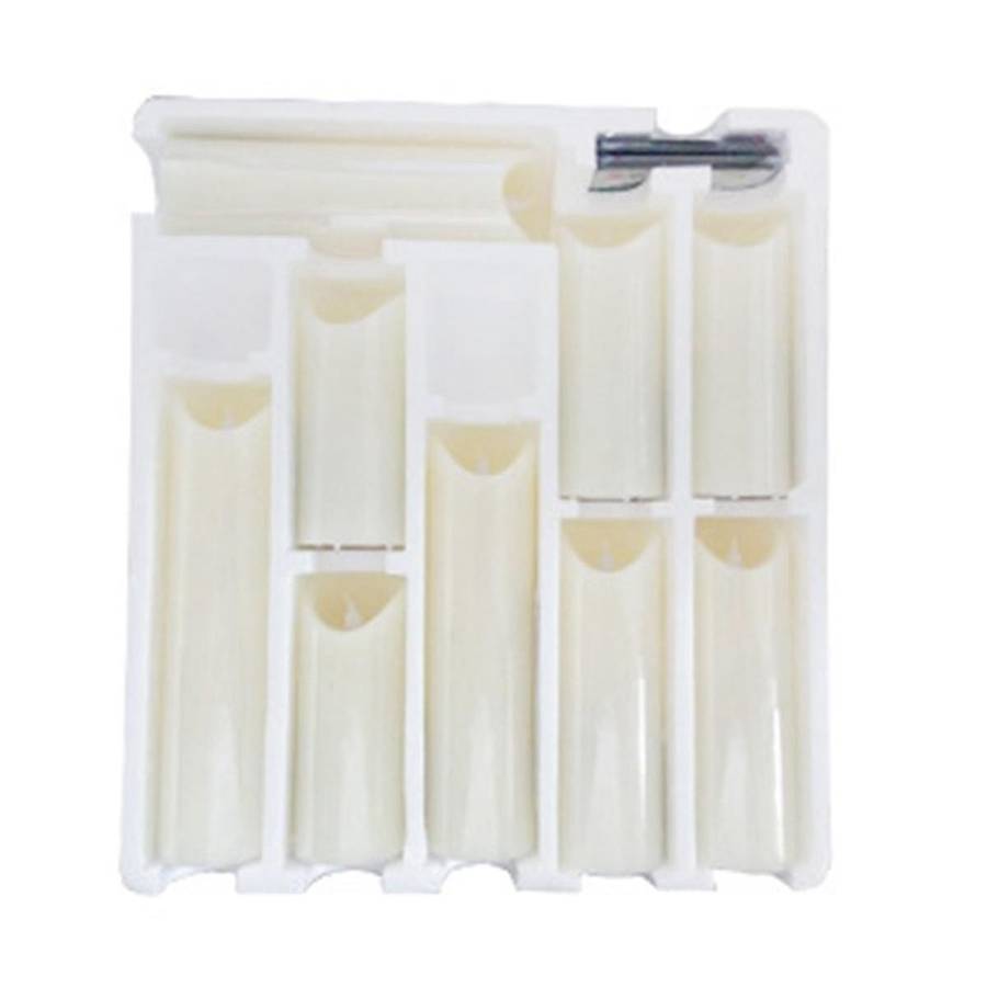 Flameless Candles with Remote, Led Candles with 10-key Remotes Candles for Waterproof Outdoor Plasti